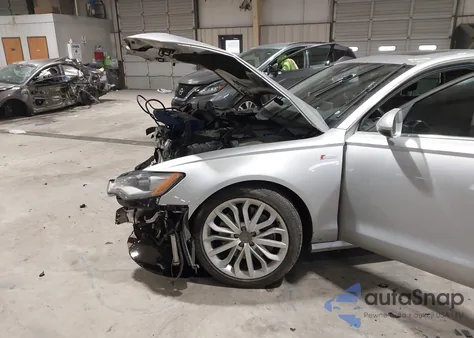 2013 Audi A6 3.0T Premium from USA, damaged, VIN WAUHGAFC2DN133550